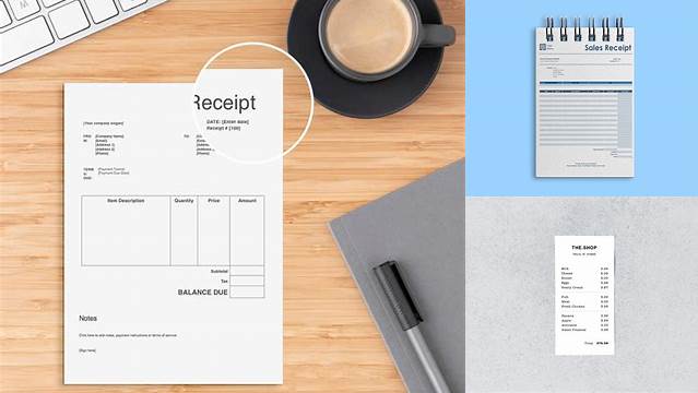 9846+ Receipt Mockup Free Best for Showcase