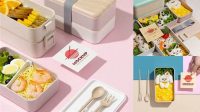 985+ Bento Box Mockup Layered Photoshop Template