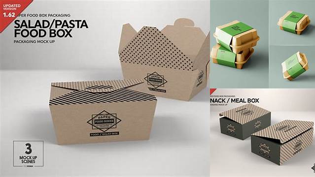 9850+ Foodbox Mockup Best for Showcase