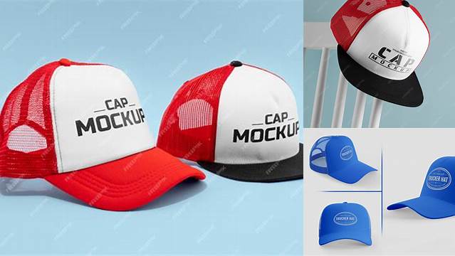 9850+ Trucker Hat Mock Up Customizable PSD Templates