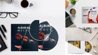 9864+ Album Cover Mockup Psd Free Free Creative Design