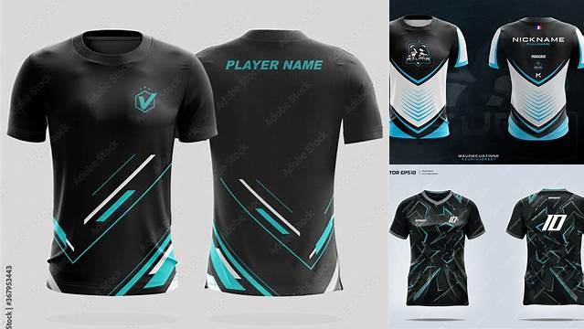 9864+ Esports T Shirt Mockup PSD Download