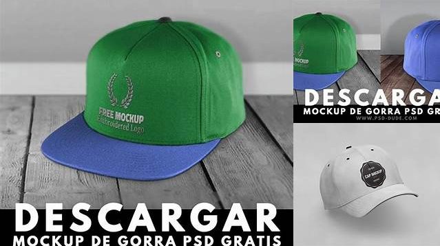 9866+ Mockup Gorras Psd Gratis Free PSD