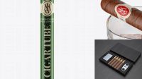 9867+ Matte Cigar Tube PSD Mockup Smart Layer PSD