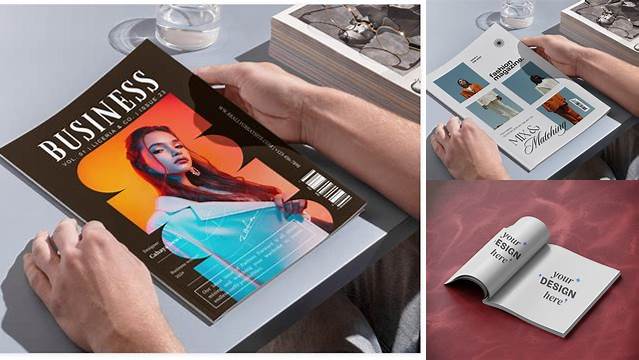 9870+ Free Magazine Mockup Generator Download Free