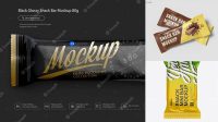 9871+ Glossy Snack Bar PSD Mockup Front View Creative Digital PSD Download