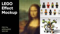 9876+ Lego Mockup High-Quality Editable PSD