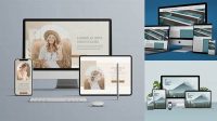 9878+ Responsive Mockup Free Free Mockup PSD