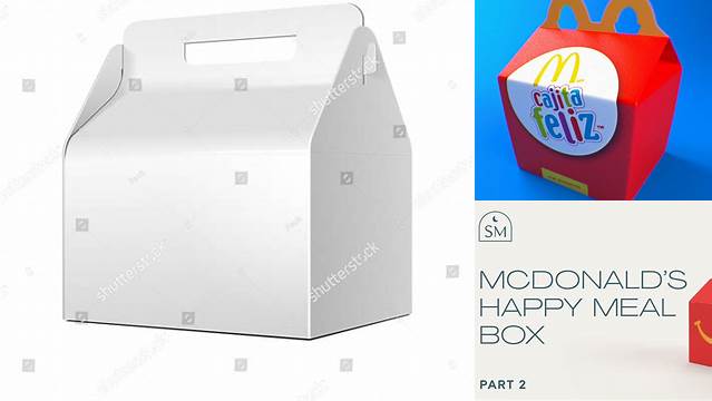 9885+ Happy Meal Mockup Fully Layered Photoshop Freebie