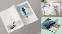 9896+ Magazine Ad Mockup Free Include TIFF