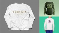 9904+ Long Sleeve T-shirt Mockup Free Download Editable Photoshop File