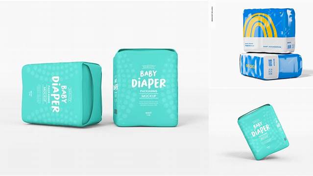 9910+ Baby Diaper Mockup Free Mockup PSD