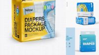 9911+ Diapers Mockup Download Free