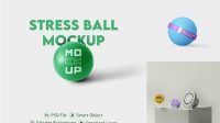 9916+ Stress Ball Mockup Free High-Quality Editable PSD