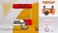 9917+ Street Food Cart Mockup Free Free Mockup Templates