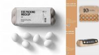 9919+ Kraft Chocolate Egg Pack PSD Mockup Creative Free PSD Graphic Design