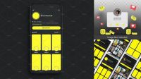 9921+ Snapchat Mockup Psd PSD Download