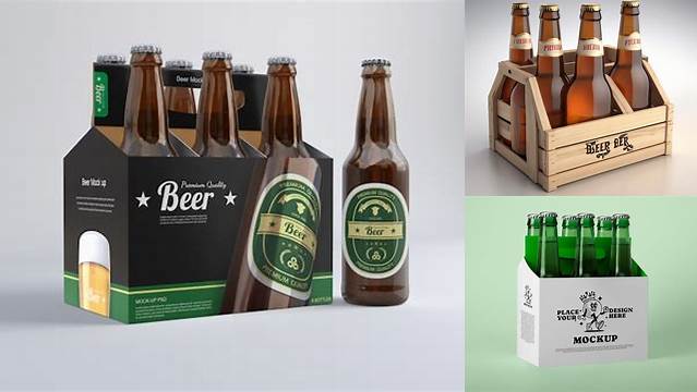 9922+ 6 Pack Beer Mockup Free Mockup File Free Download