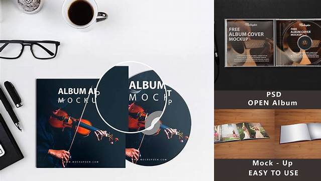 9922+ Album Mockup Psd Creative PSD Templates