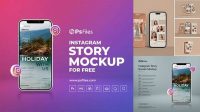 9926+ Instagram Story Mockup Hight Resolution