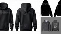 9929+ Hoodie Mockup Front And Back High Resolution