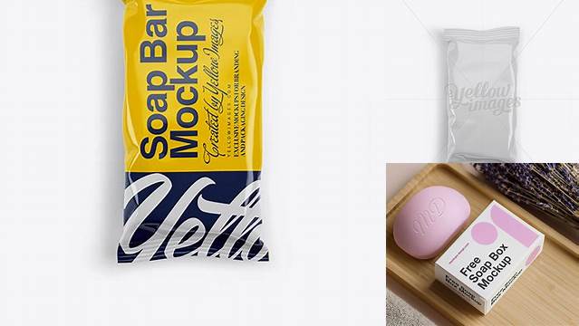 9929+ White Plastic Soap Bar PSD Mockup Top View Download Free PSD