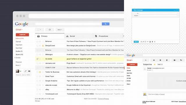 9944+ Gmail Mockup Psd Easy-to-Edit Photoshop Freebie