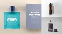 9949+ Perfume Bottle PSD Mockup Top View Photoshop Resource Free