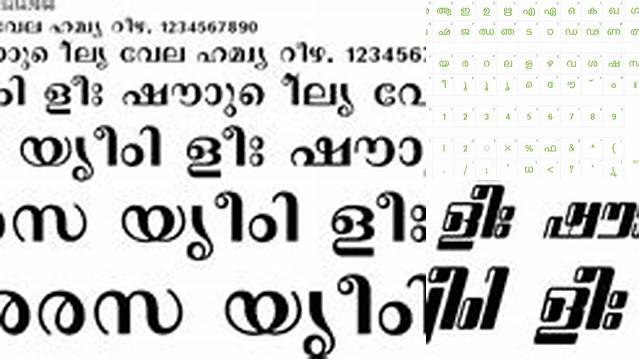 9951+ Ism Malayalam Font Ml Revathi Free Download Easy Editable