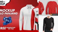 996+ Mockup Kaos Polos Panjang For Free Download