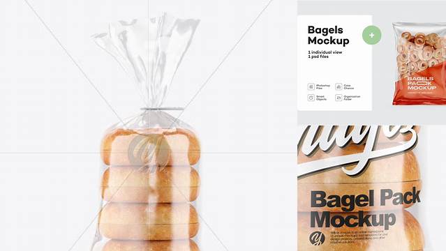 9960+ Bagel Mockup Versatile PSD Mockup File