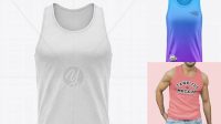 9970+ Men's Tank Top Mockup Free High Resolution