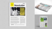 9970+ Newsletter Mockup Smart PNG Image