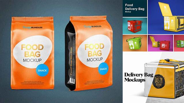 9980+ Food Delivery Bag Mockup Free PSD for Free