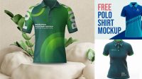 9997+ Polo Shirt Mockup Free Best Free Mockup PSD